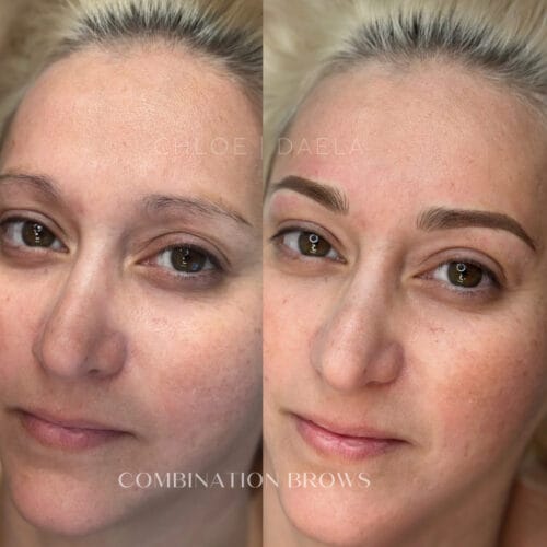 Combo Brows in Scottsdale at DAELA by Chloe