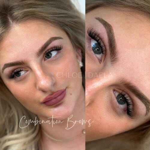 Combo Brows in Scottsdale at DAELA by Chloe