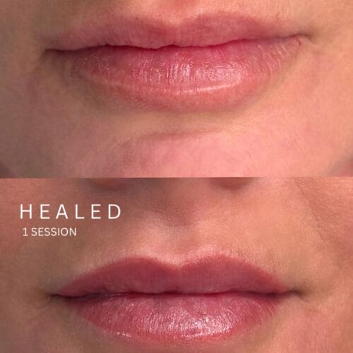 Lip Blush Tattoo at DAELA Scottsdale by Kelsey