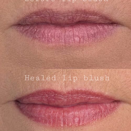 Lip Blush Tattoo at DAELA Scottsdale by Kelsey