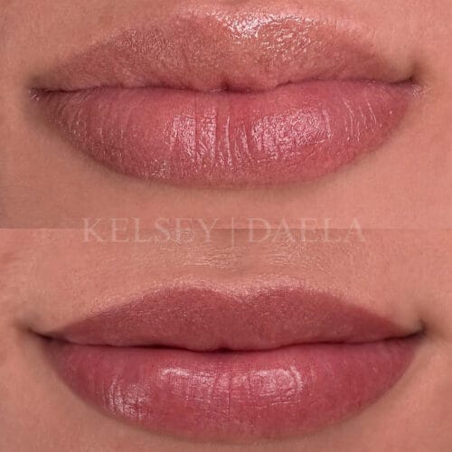 Lip Blush Tattoo at DAELA Scottsdale by Kelsey