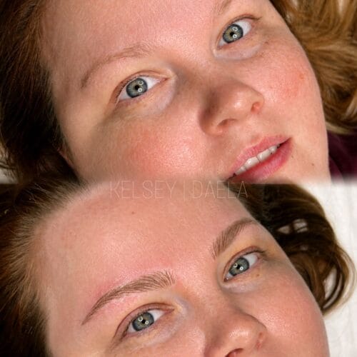 Nano brows at DAELA Scottsdale by Kelsey