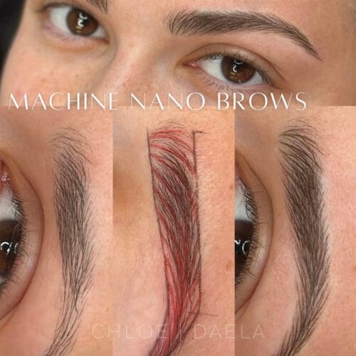 Nano Machine Hairstokes in Scottsdale at DAELA by Chloe