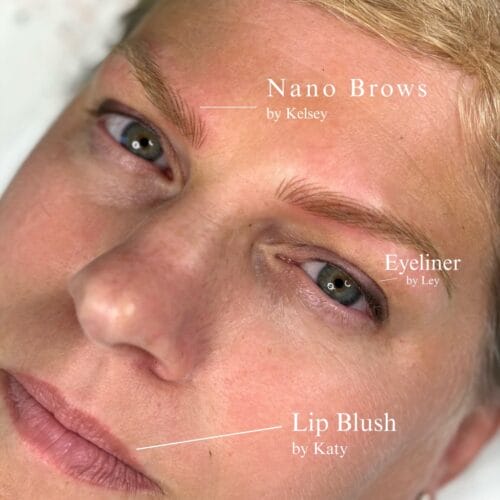 Nano brows at DAELA Scottsdale by Kelsey