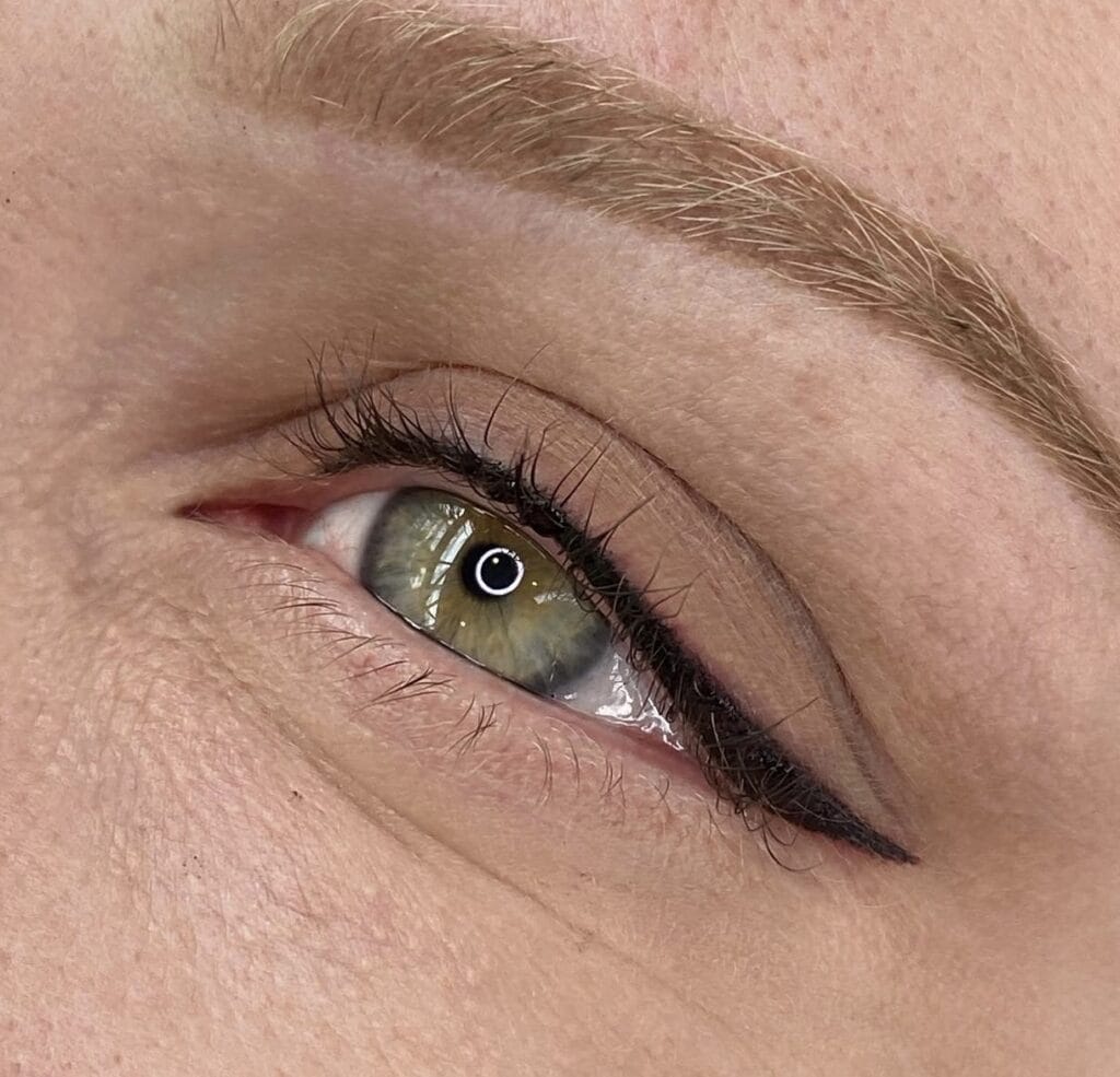 What are the top four styles of eyeliner tattoo?