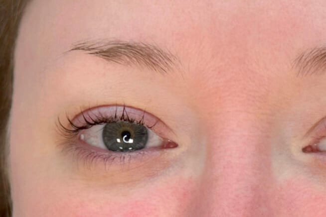 Henna Eyebrows Before