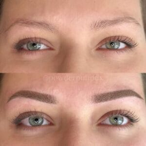 Ombre Powder Brows by DAELA Cosmetic Tattoo