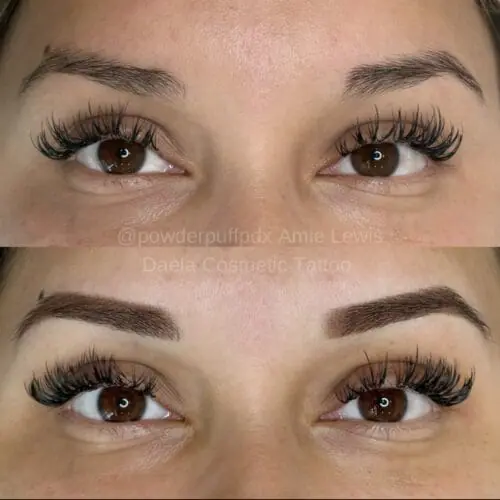 Borderless Ombre Brows at DAELA Portland by Amie