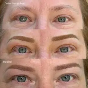 Ombre Powder Brows Portland DAELA by Amie