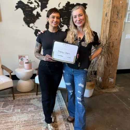 One on One Scar Camouflage Training at DAELA Academy by Shonna Roberts