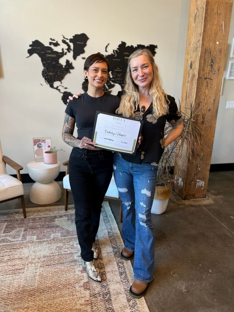 One on One Scar Camouflage Training at DAELA Academy by Shonna Roberts