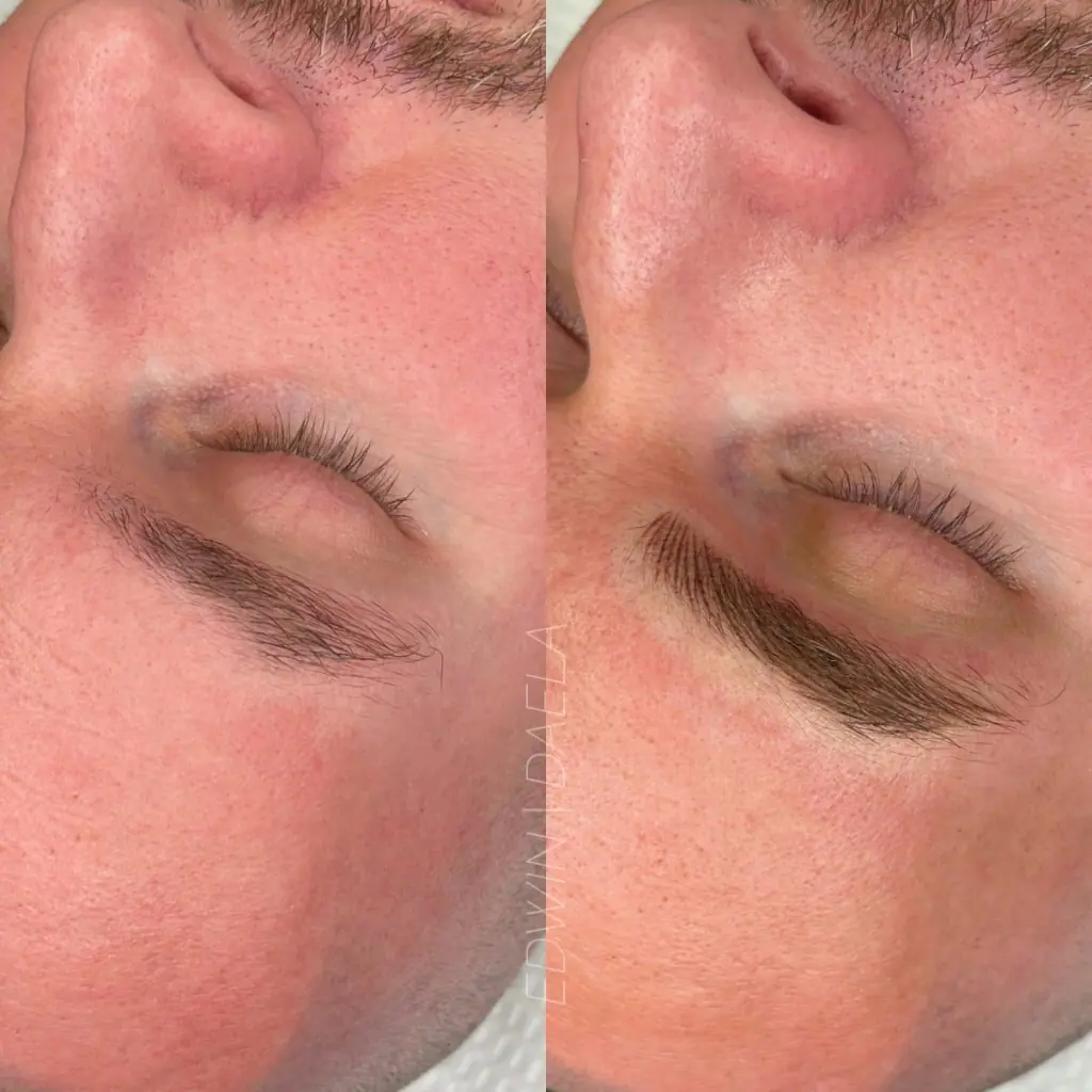 Mens Brows SMP Ink meets DAELA Cosmetic Tattoo