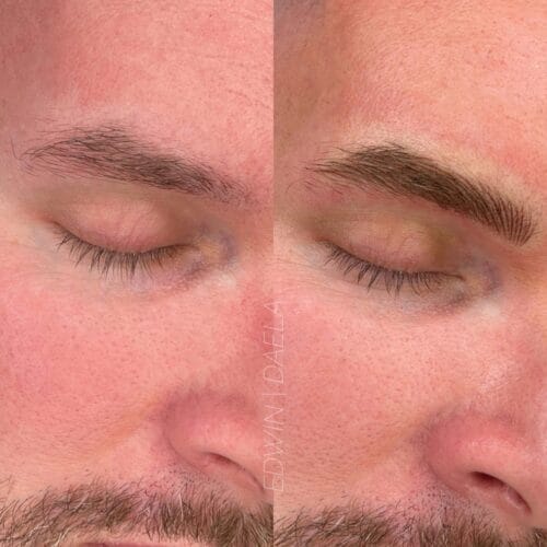 Mens Brows SMP Ink meets DAELA Cosmetic Tattoo