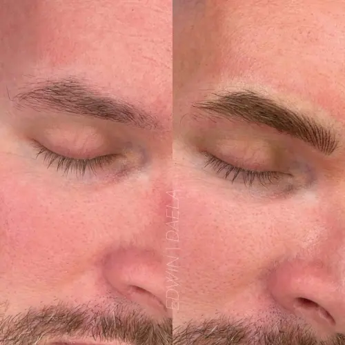 Mens Brows SMP Ink meets DAELA Cosmetic Tattoo