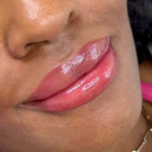 After Aiesha Beasley Gets Lip Blush at DAELA Scottsdale