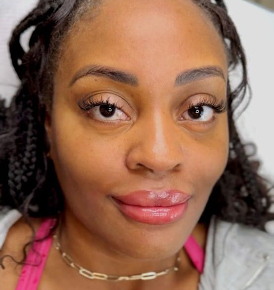 Aiesha Beasley Gets Lip Blush at DAELA Scottsdale