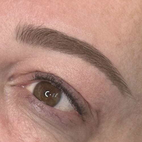 Ombre Powder Brows in Vancouver at DAELA