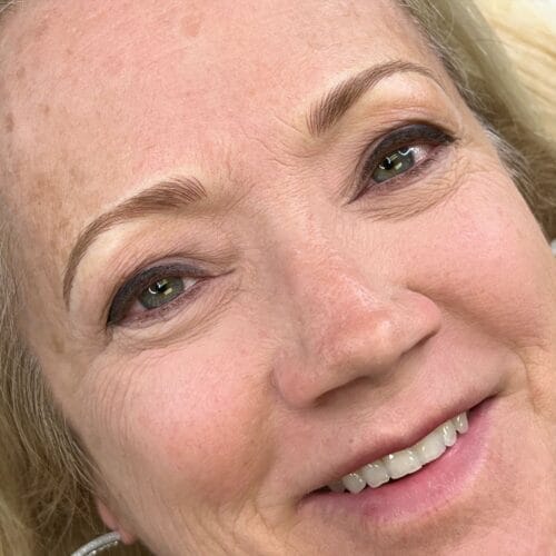 Blonde Permanent makeup at DAELA