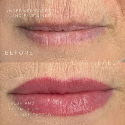 Lip Blush Tattoo at DAELA