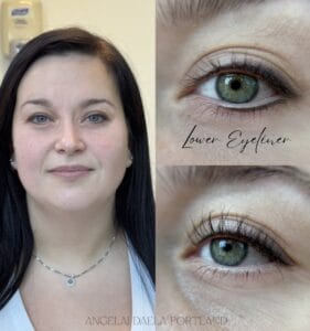 Lower Eyeliner Tattoo at DAELA Portland