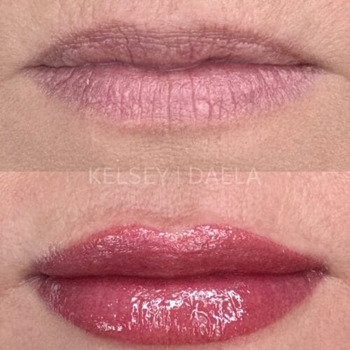 Lip Blush Color Theory by Kelsey Evans at DAELA Scottsdale